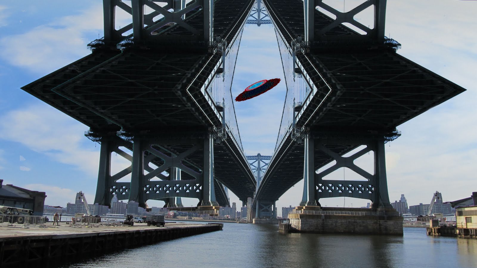 Cosmic Vagabond Saucer Bridge