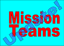 Mission Teams - Updates and News!