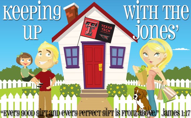 Keeping up with The Jones'