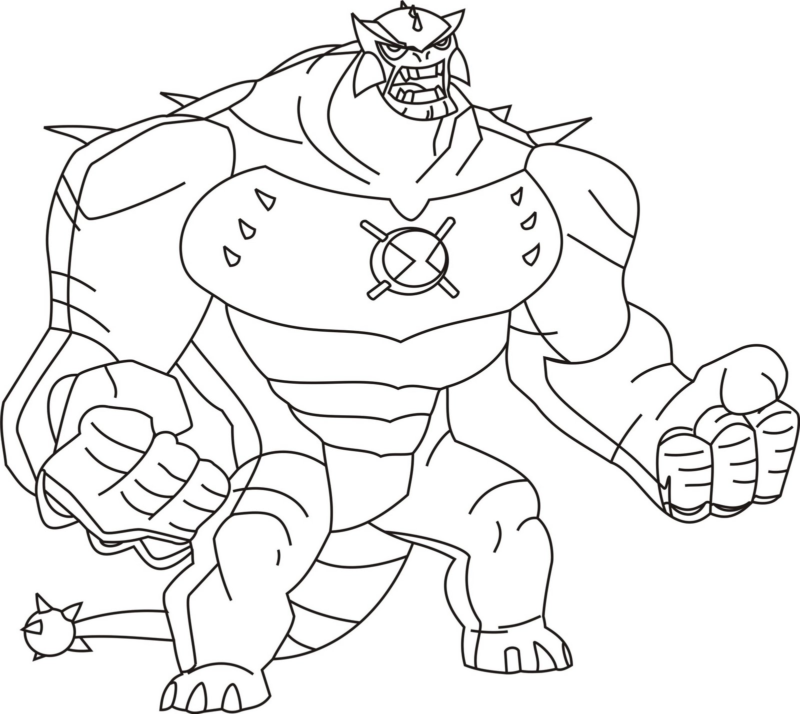 ultimate heatblast coloring pages - photo #29