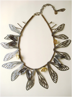 elizabeth goluch butterfly necklace