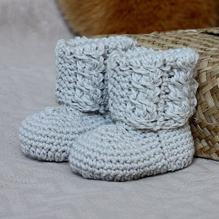 Crochet Patterns Only: Baby Boots