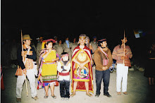 Ceremonia Ritual Pacha Mama en Caral Supe Peru 2008