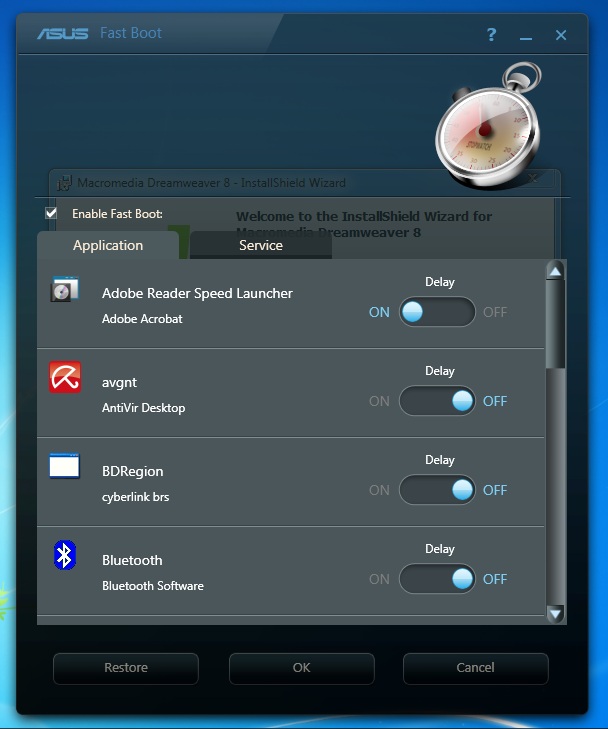 Asus Fast Boot บูตเครื่องเร็วจาก Asus