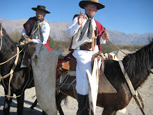 Gauchos cerca de Cafayate