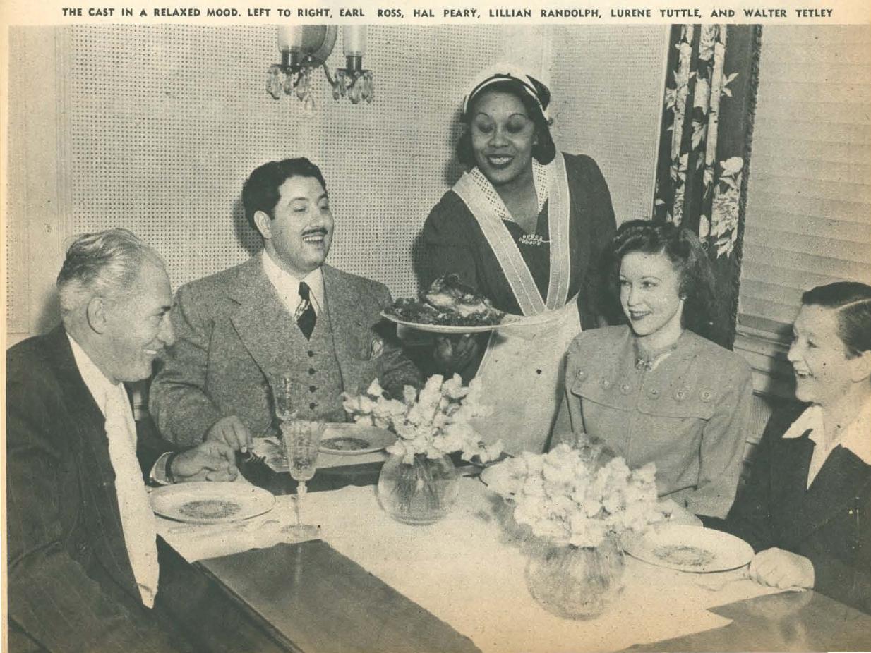 Otr Photo Great Gildersleeve Cast 