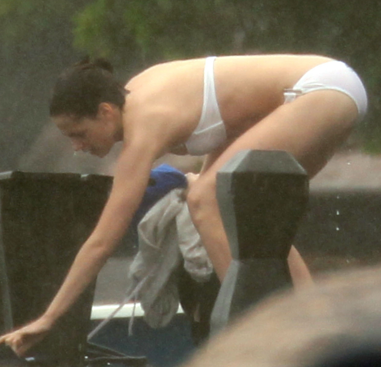 Kristen Stewart In See Through Bikini Tits And Pussy Visible Brazil