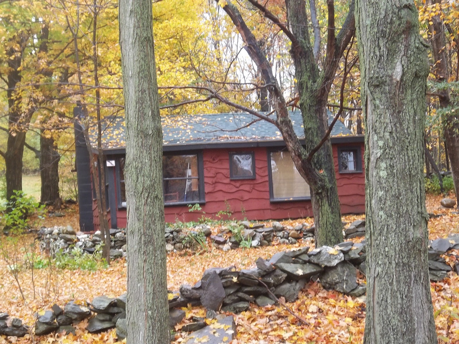 Fall Time in New York and Vermont State 2010 Hebron, New York