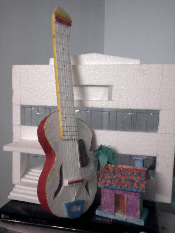 thermocol guitar