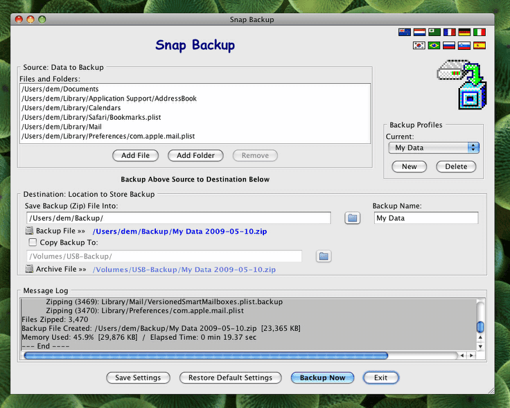 Save Mac Data with Snap Backup One of Dem Blogs