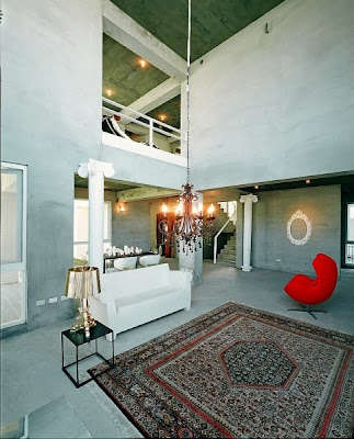 Design Classic Interior Dramatic loft in Taiwan