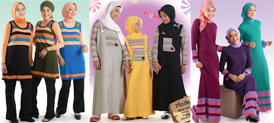 baju lebaran qirani Girls in Hijab