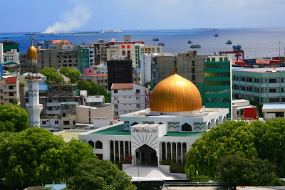 India Maldives island mosque India Maldives island mosque