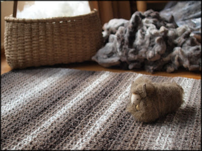 Rare Earth Rug knitting Pattern by Moira Ravenscroft, Wyndlestraw Designs Rare Earth Rug knitting Pattern by Moira Ravenscroft, Wyndlestraw Designs