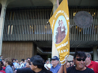 Catholic Pro-life Marchers