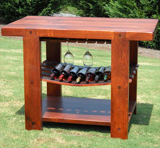 Wine Barrel Furniture: Wine Barrel Kitchen Island