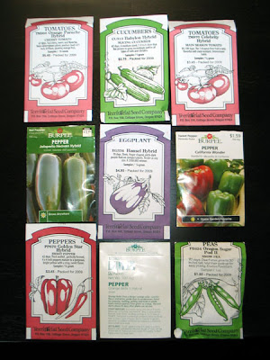 2009 Vegetable Seed Selection