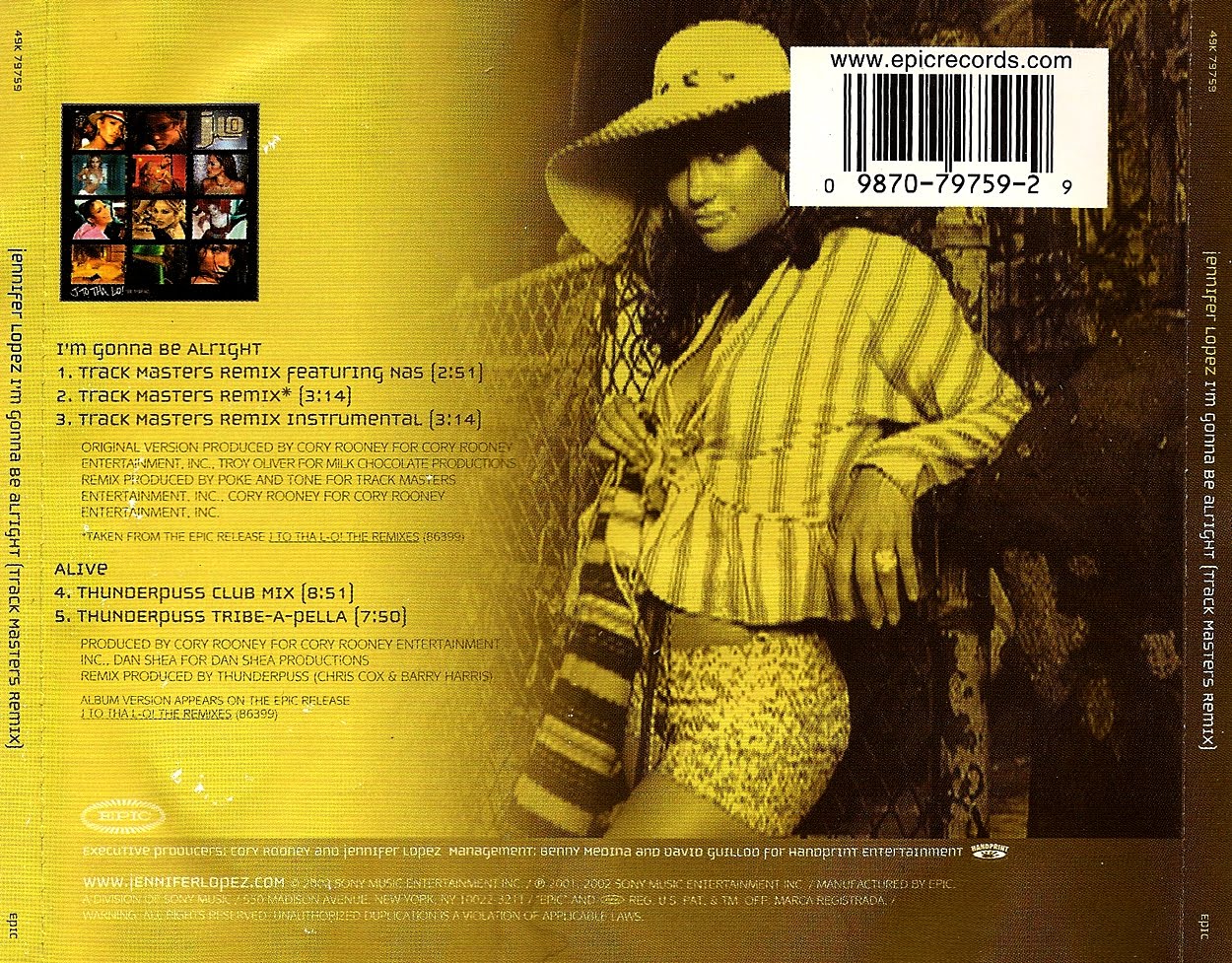 highest level of music Jennifer Lopez Feat. Nas I'm Gonna Be Alright