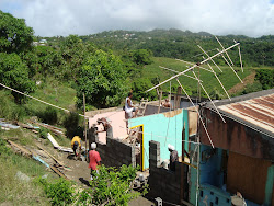 House at Mongouge damaged ripped by Tomas