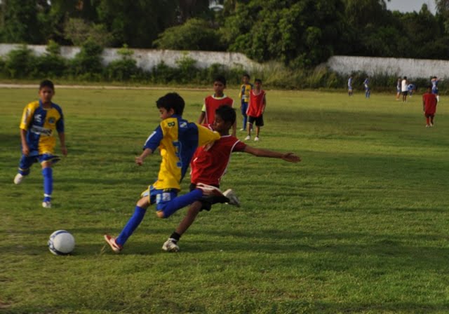 Foto do amistoso realizado entre Proesporte e AABB