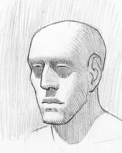Chiaroscuro drawing online