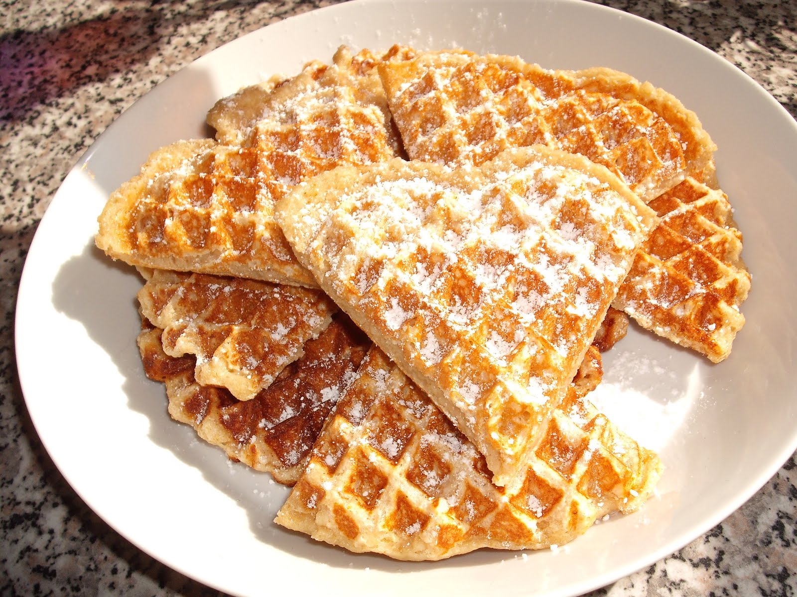 Haferflocken-Waffeln