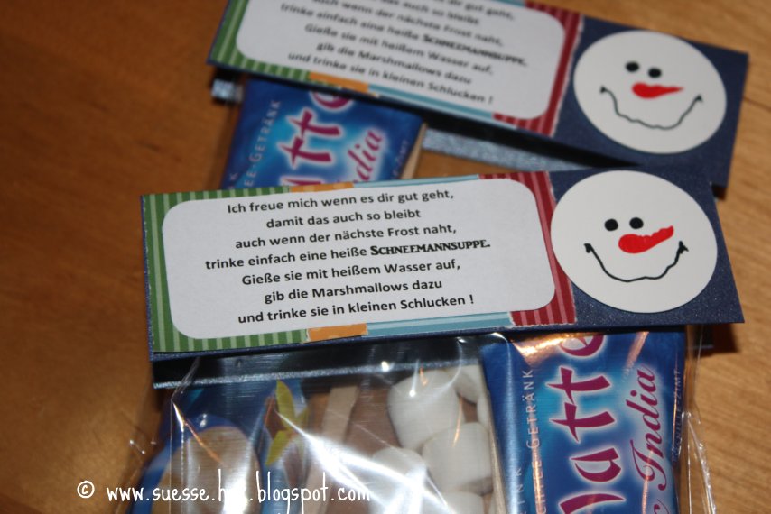 dies´und das und süsse Sachen&hellip; Schneemannsuppe