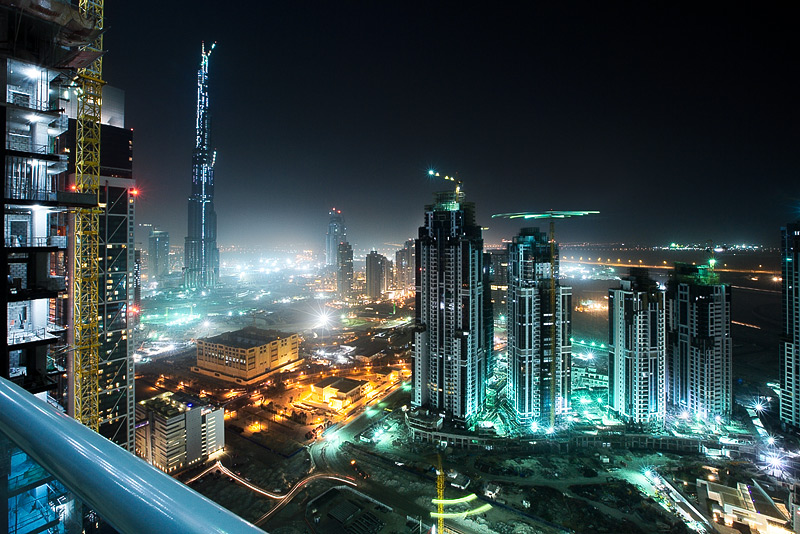 Dubai attractionsDubai at night