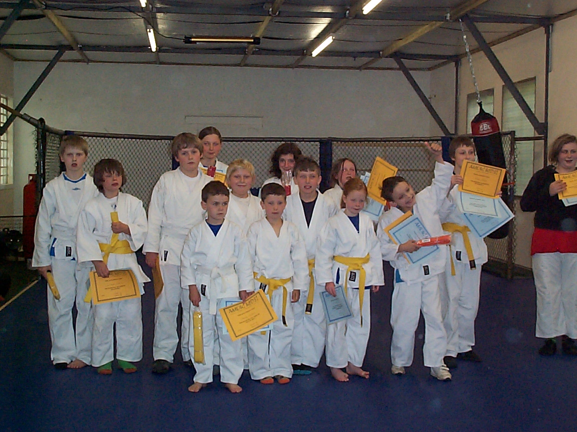 ClutterChaos Aaron&co Aaron`s Karate Grading Yellow Belt WELL DONE