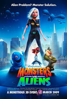 Monsters vs Aliens: Movie Review