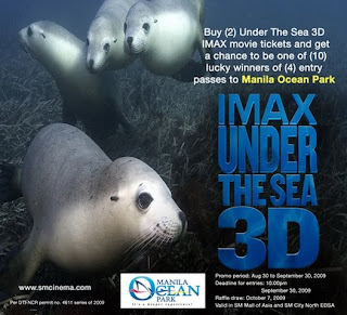 Under the Sea 3D: SM IMAX Promotion