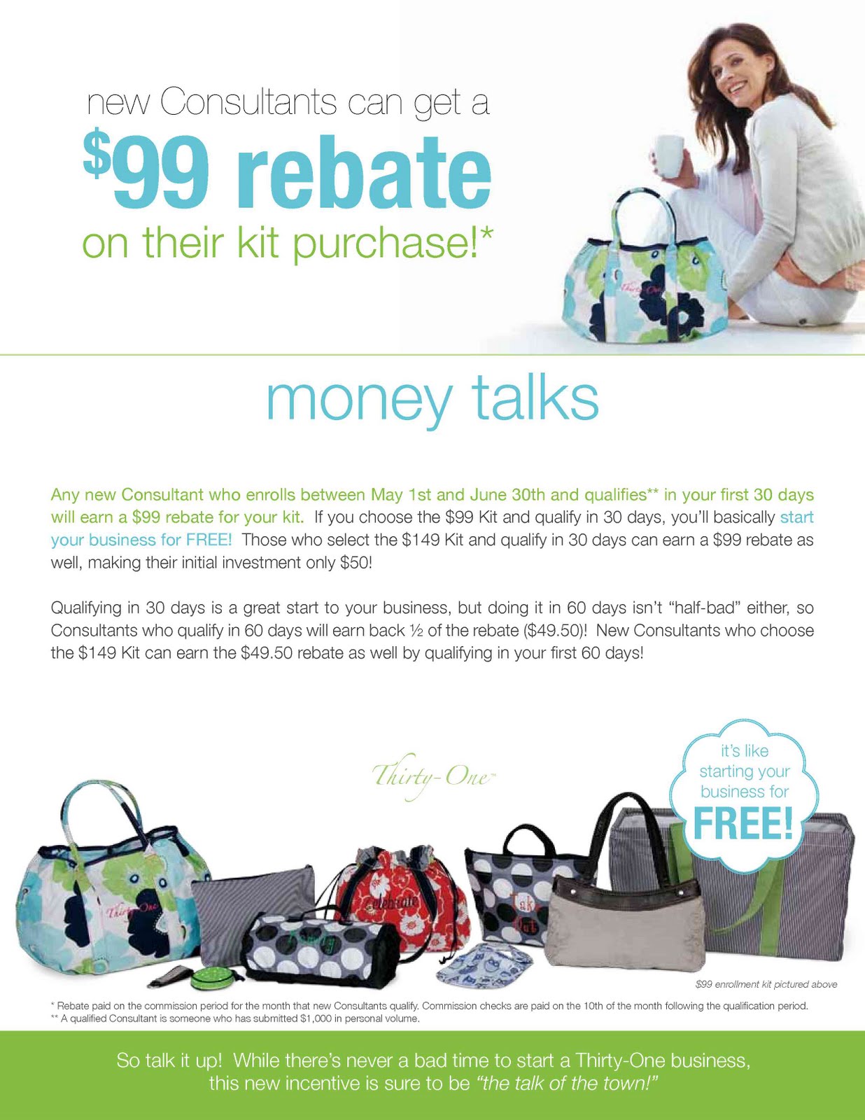 Join Thirty-One for FREE!