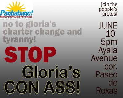 Stop Gloria's Con Ass!