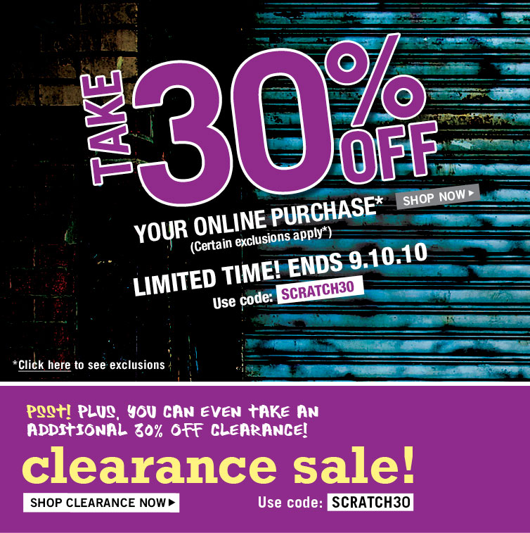 30 off steve madden
