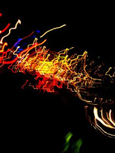 splashing lights