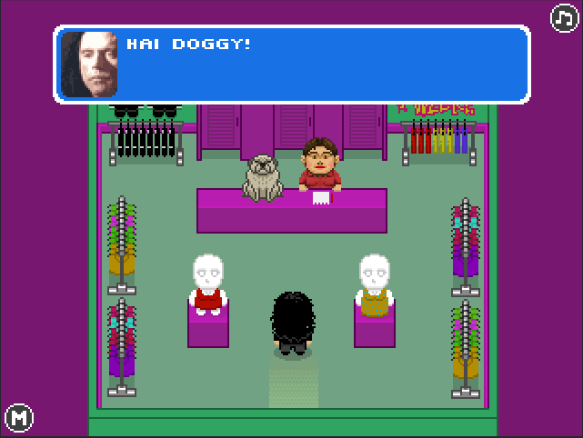 the room of video games