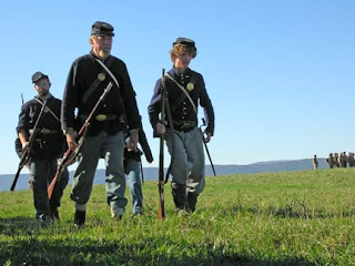 Civil War re-enactors