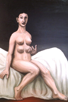 A woman with four breasts, Kazuya Akimoto