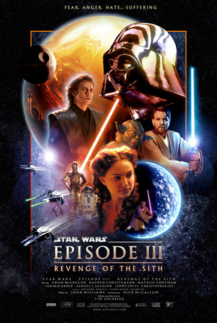 Star Wars Episode III Revenge of the Sith. It is three years after 