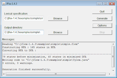 R8y™ Study Zone: Assignment 1- How JFlex works?