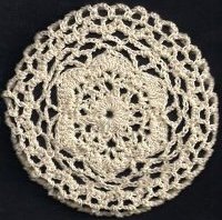 Dancewear Hair Bun Covers Crocheted - Scolloped Pattern