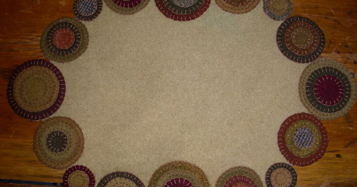 Penny Rugs and More Rugs I have made