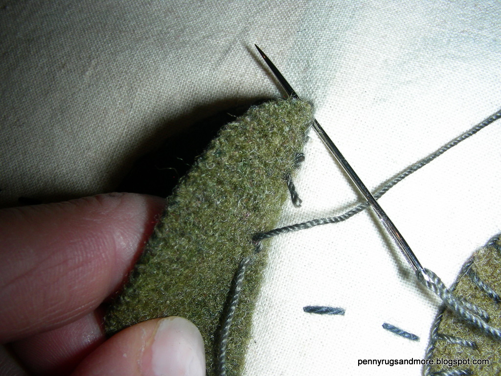 Penny Rugs and More Joining Thread Penny Rug Tutorial