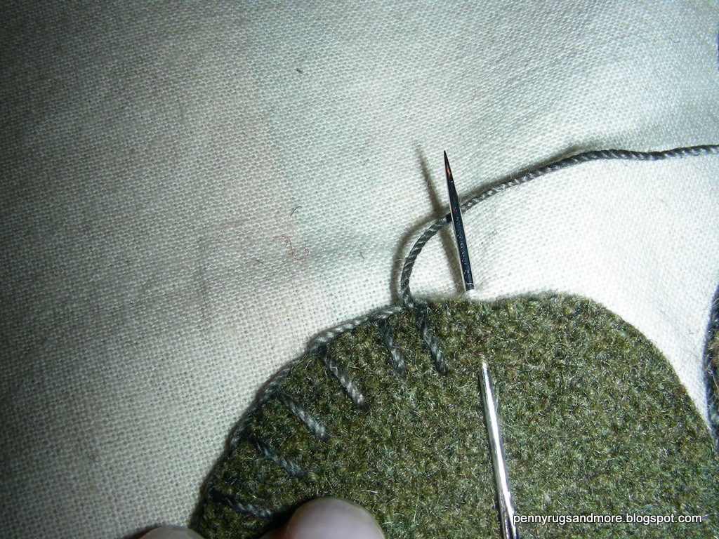 Penny Rugs and More Joining Thread Penny Rug Tutorial