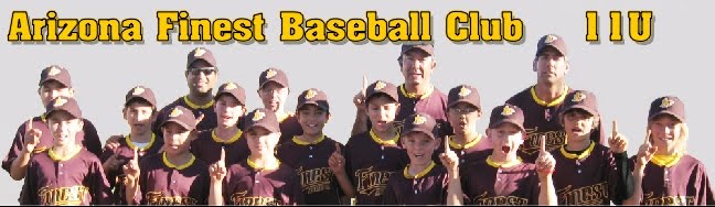 AZ Finest Baseball Club 11U 2010