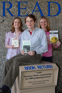 Snowden Library Snowden Writes...: Library Display: Graduating Student Assistants