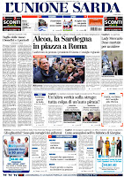 unione prima pagina 12 gennaio 2010 dna nuragico