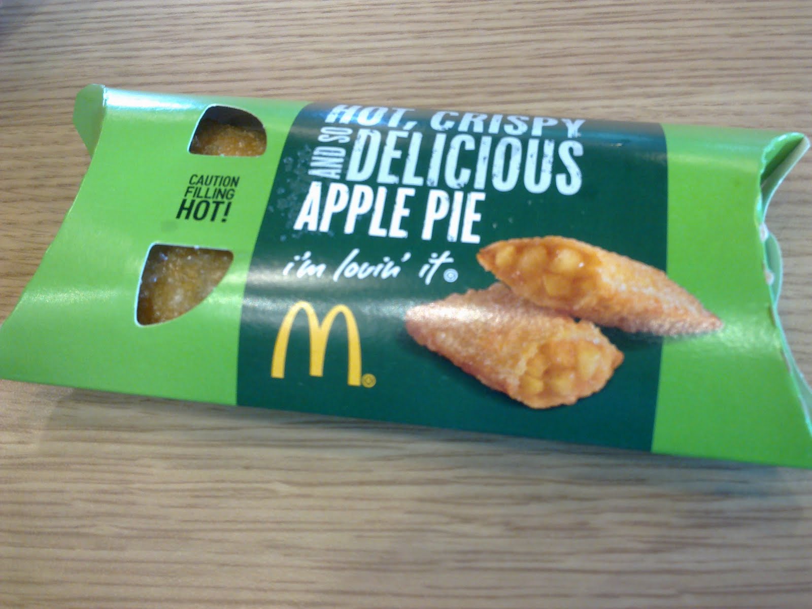 Recipe of Apple Pie Mcdonalds Packaging