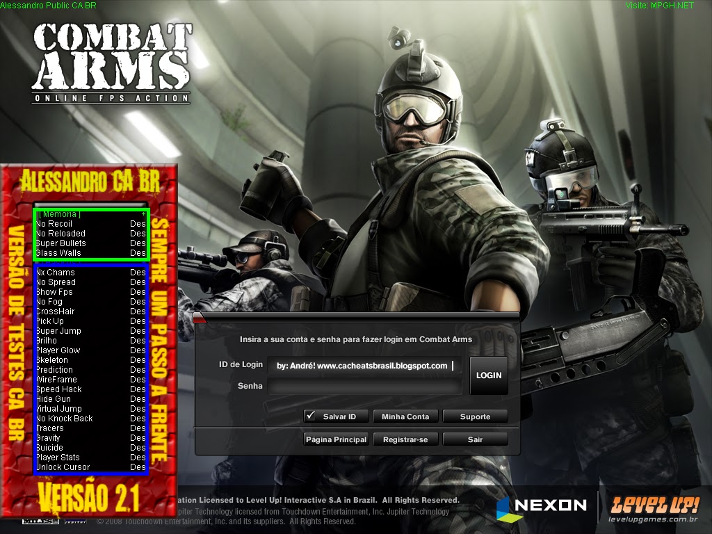 Combat Arms Cheats Brasil [HACKS]