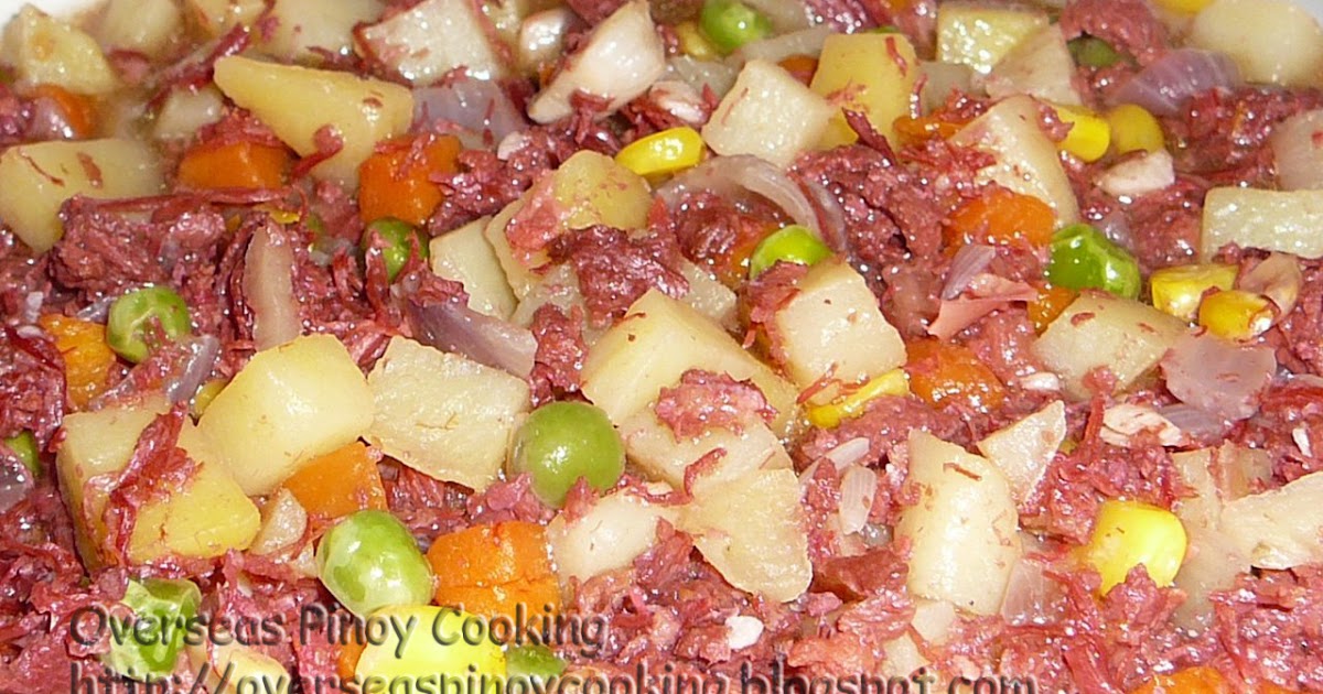 Corned Beef with Mixed Vegetables